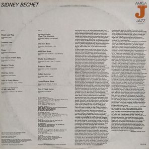 Sidney Bechet / Sidney Bechet (1932 - 1941) (LP)
