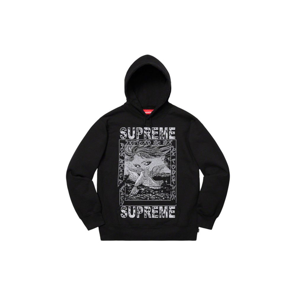 Supreme FW19 Week 2 Doves Hooded Sweatshirt