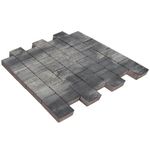 Тротуарная плитка Грас, 80 мм, ColorMix Актау, гладкая