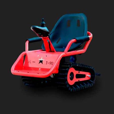 Детский гусеничный электромобиль "Вездеходик"