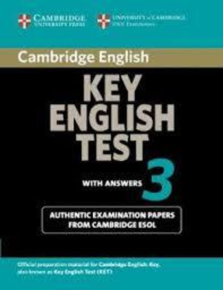 Cambridge Key English Test 3 Student&#39;s Book with Answers