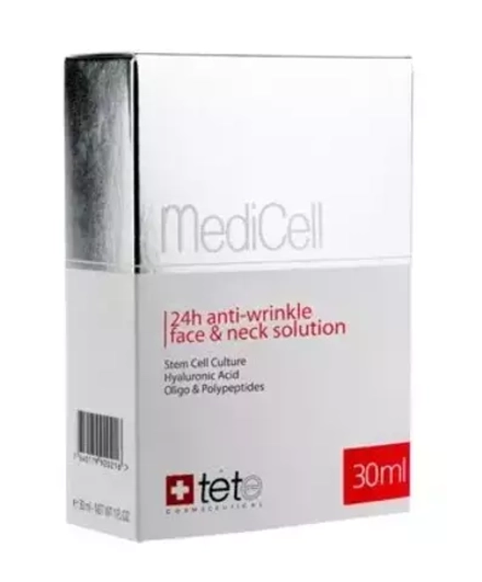 Комплекс против морщин для лица и шеи 24-часового действия / TETe 24 anti-wrinkle solution (face & neck) 30 ml