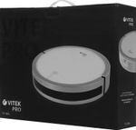 Робот-пылесос Vitek VT-1804, белый/серый