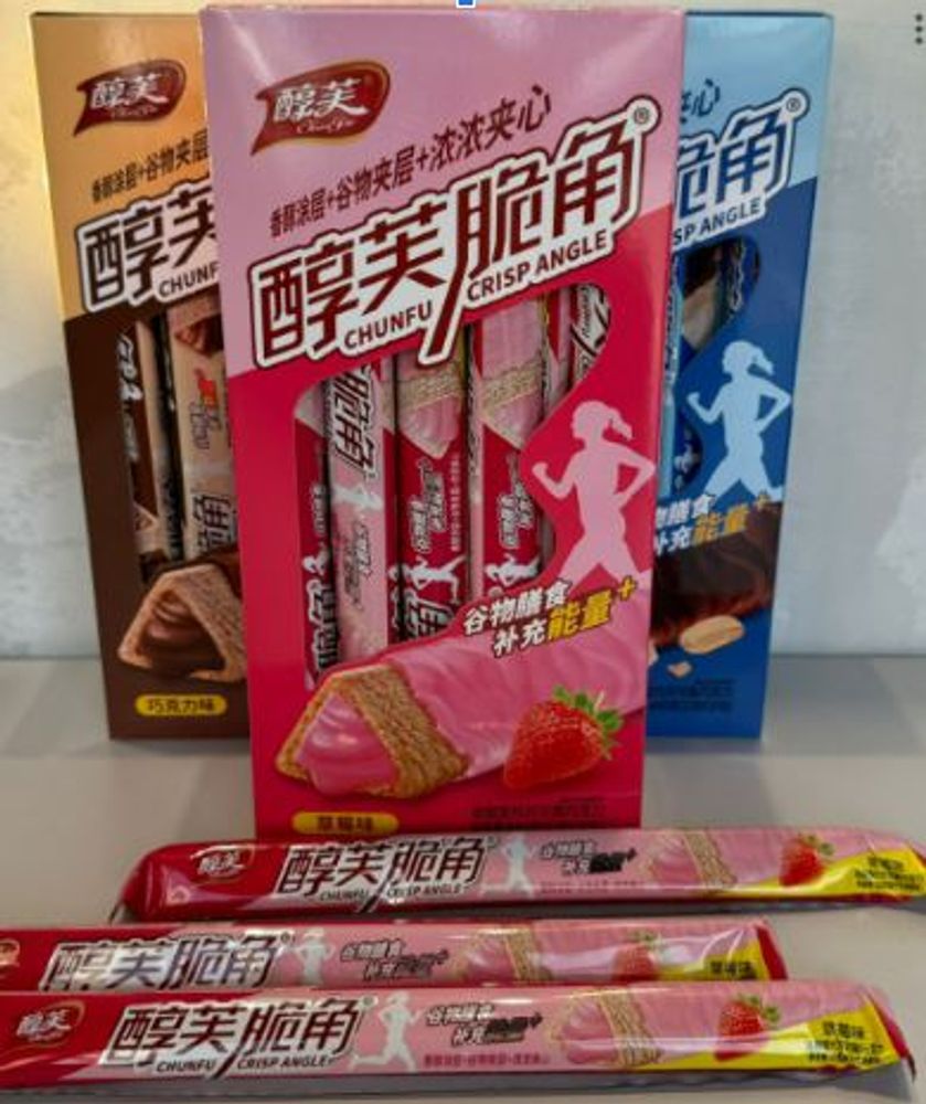Хрустящий батончик "ChunFu Crisp Angle", скидка