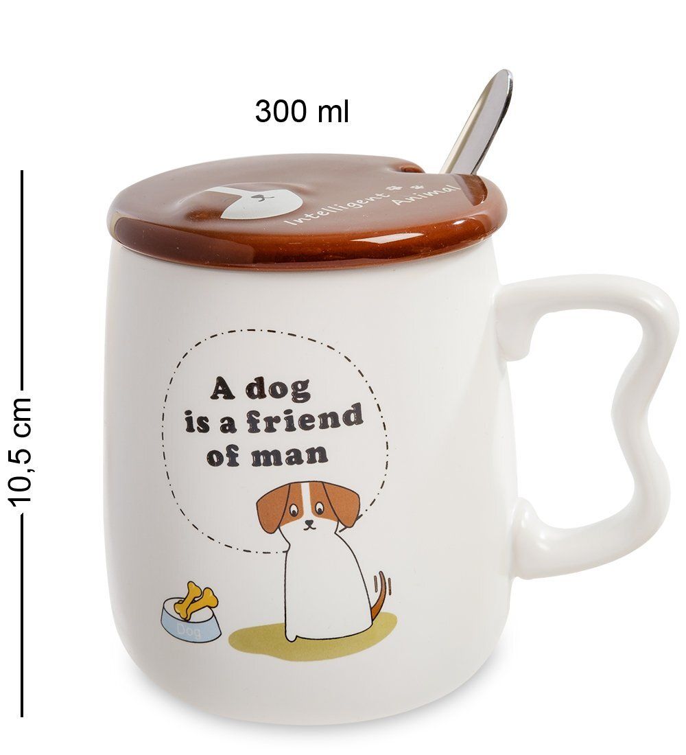 GAEM Art MUG-107/4 Кружка «Собака - друг человека»