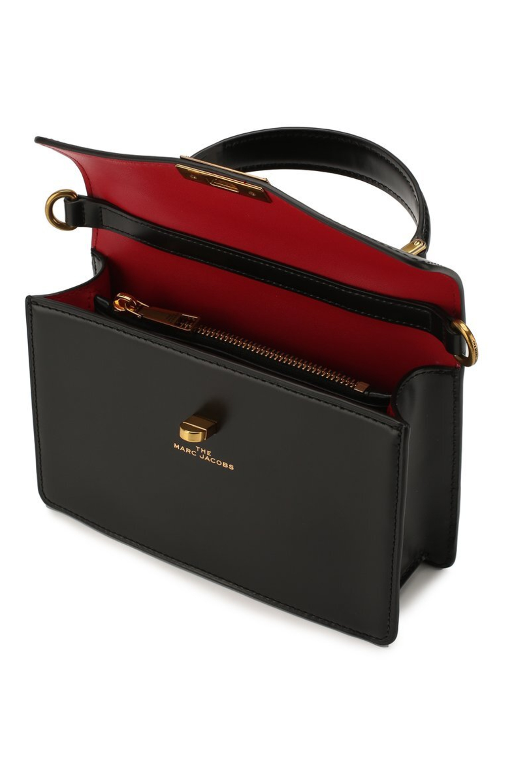 СУМКА MARC JACOBS THE DOWNTOWN COW LEATHER BAG BLACK
