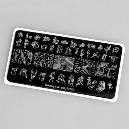 Swanky Stamping Пластина для стемпинга 070