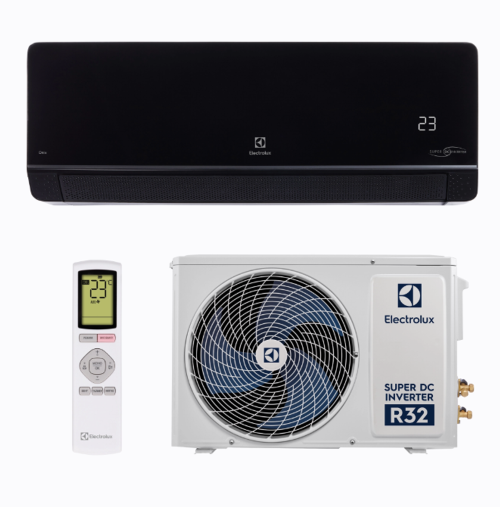Сплит-система инверторного типа Electrolux Onix Super DC EACS/I-09HIX-BLACK/N8 комплект