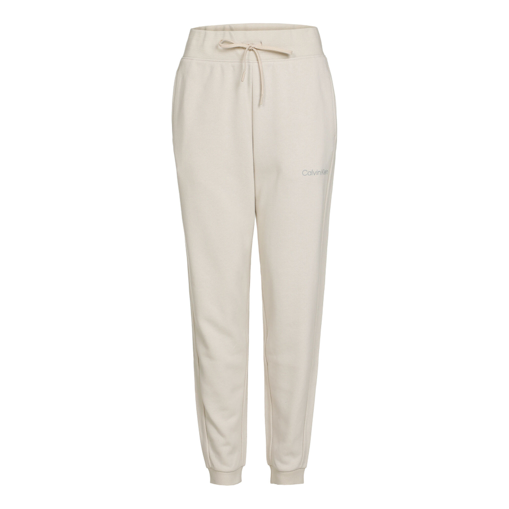 Женские теннисные брюки Calvin Klein Performance Knit Training Pants Women - Cream