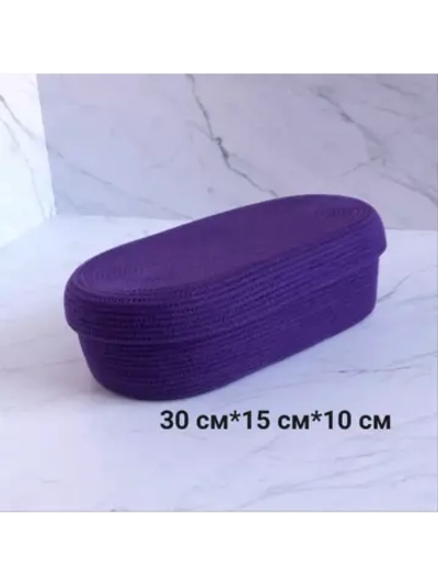 Плетеная корзина для хранения