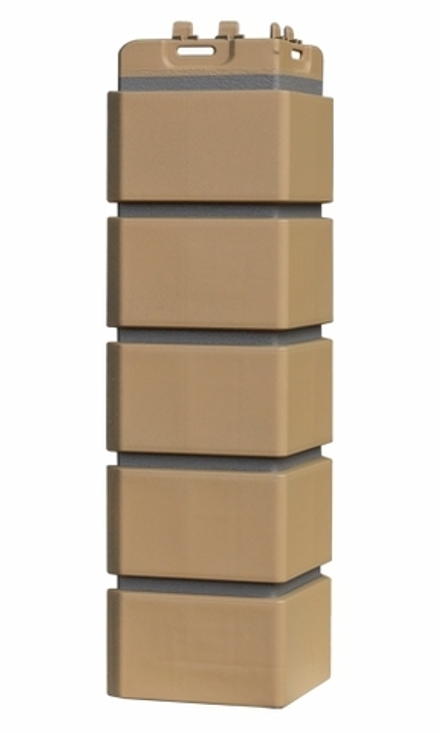 Угол наружный Grand Line Клинкерный кирпич Элит Солома