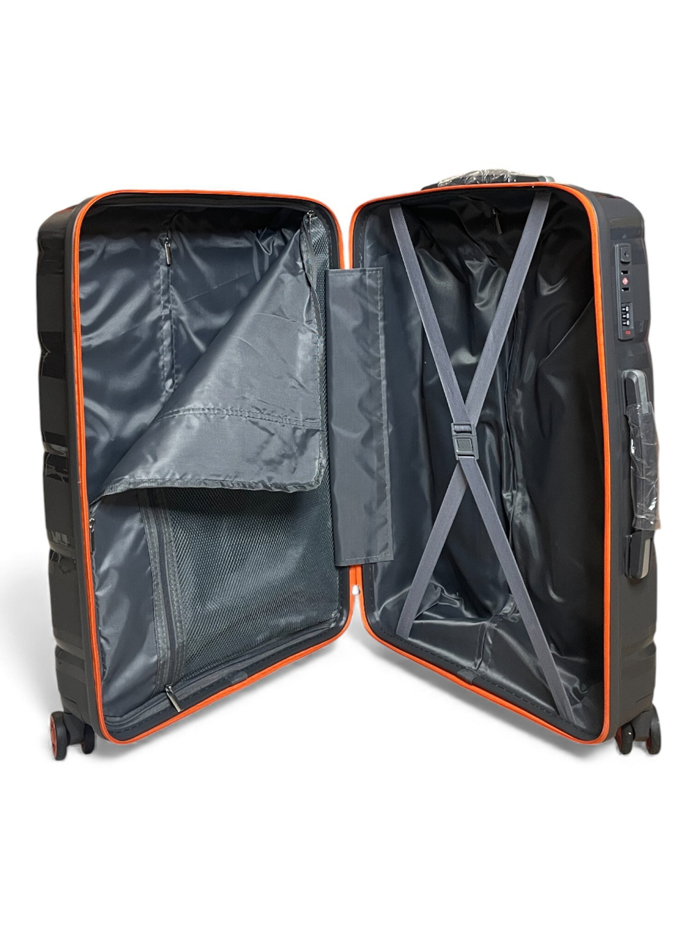 Средний чемодан Bon-Voyage PP Skycase#3, Серый, M