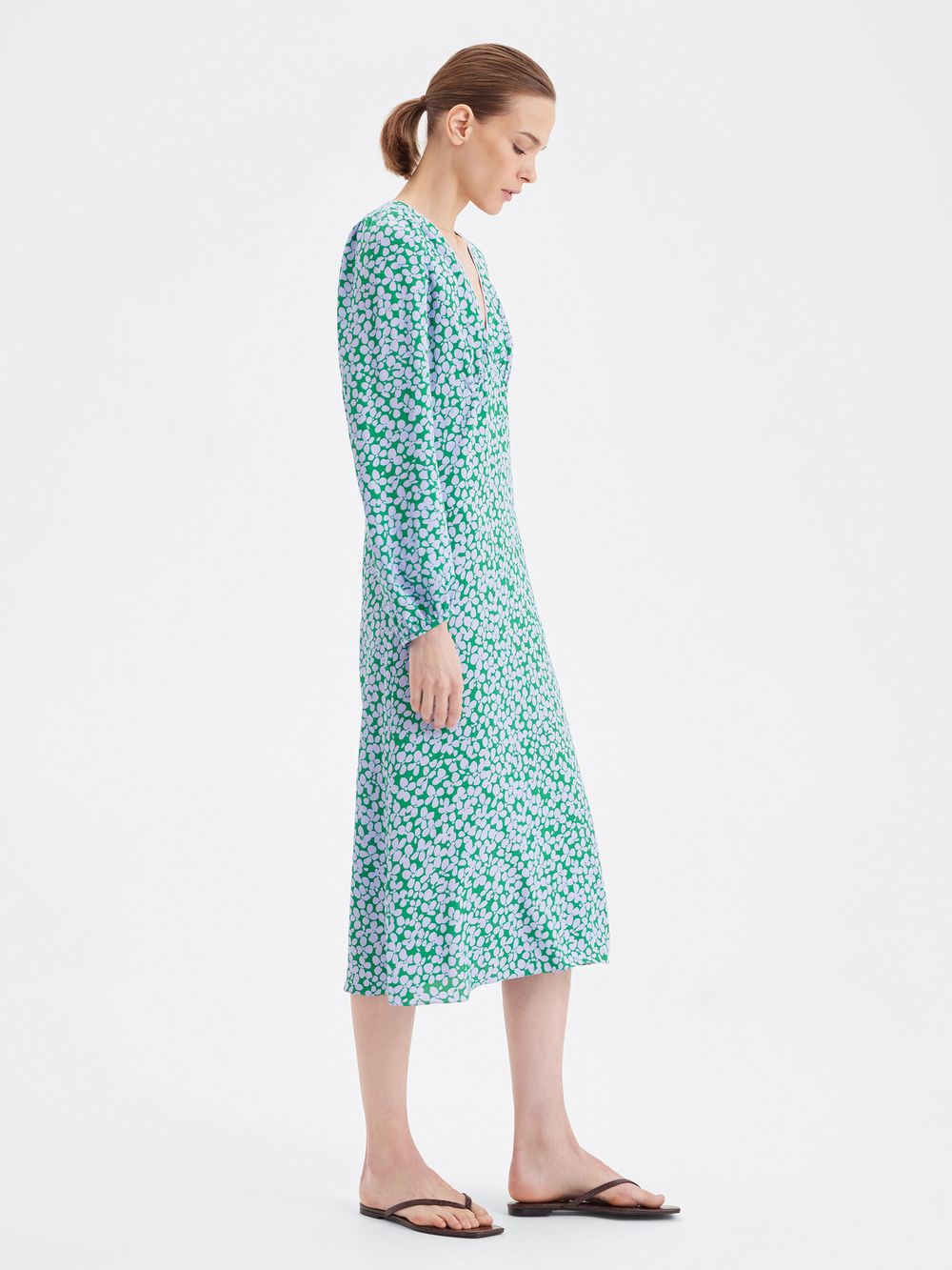 Платье ГРЭЙС "Фиалки"