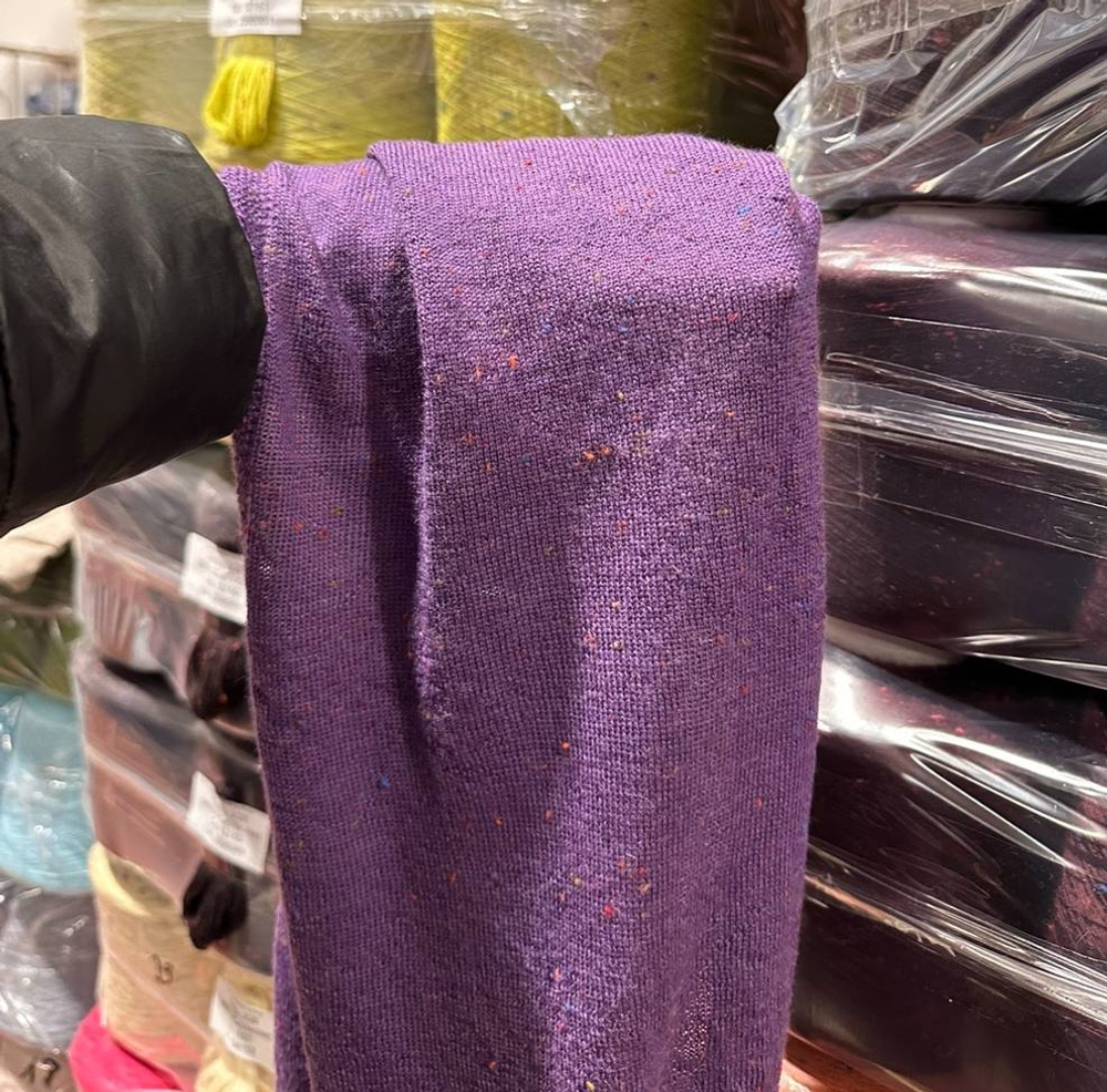 SLUBBY - Luxury Selection by Ri.Go; 98% меринос, 2% вискоза; 1400м/100гр, (2/28); col. 12164, цвет: бордо с цветными вкраплениями; S502