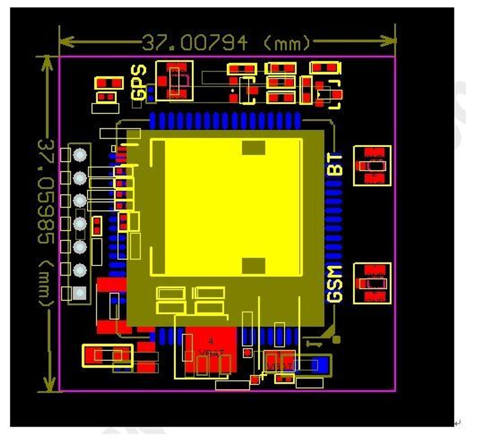 Модуль SIM808 GPS-GSM-BLUETOOTH