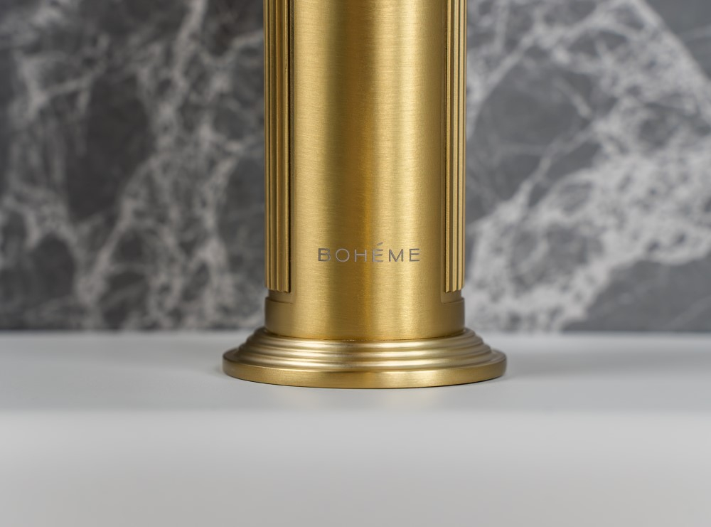 Смеситель для умывальника ETERNA MATT GOLD