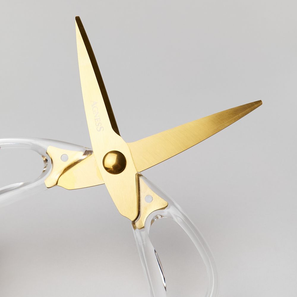 КУХОННЫЕ НОЖНИЦЫ ЦВЕТ АЙВОРИ, ТИТАНОВОЕ ПОКРЫТИЕ ЛЕЗВИЯ, 20,5СМ (МАЛ=12ШТ)