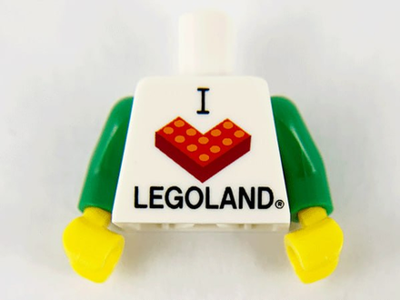 Торс с принтом "i love legoland" 973pb1941c01