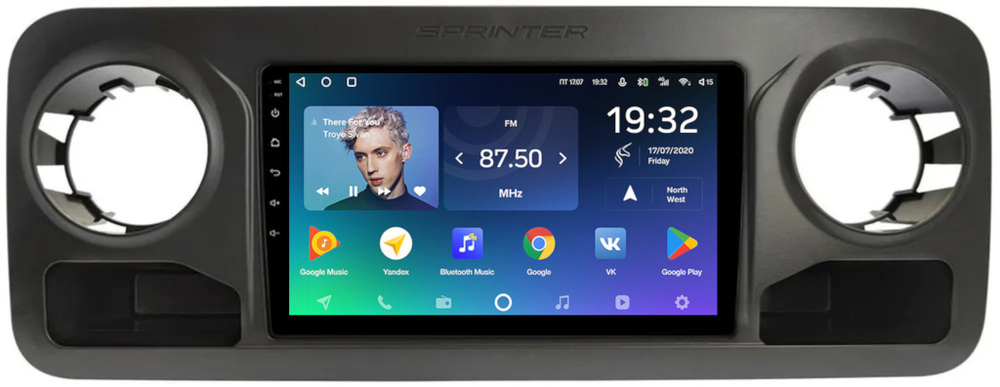 Магнитола для Mercedes-Benz Sprinter 2018+ - Teyes SPRO+ Android 10, ТОП процессор, 4-64, SIM-слот