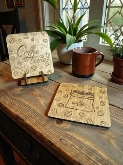 Подставка под горячее для любителей кофе.