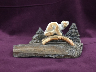 "Соболь", фигурка, подставка прд визитки