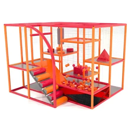 Детский игровой лабиринт «Забава» 12,3м² (4*3,5*2,5м)