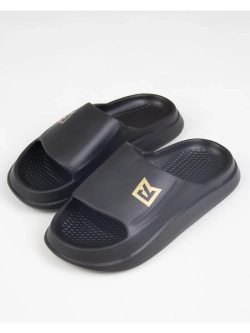 Спортивные открытые тапочки из EVA на высокой подошве