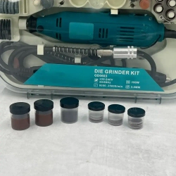 Гравер электрический с насадками и гибким валом в кейсе Mkt сетевой/граверная машинка с набором насадок Mkt