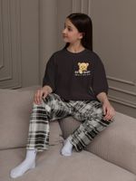 Костюм для девочки Мишель-1 Виотекс КОРИЧНЕВЫЙ