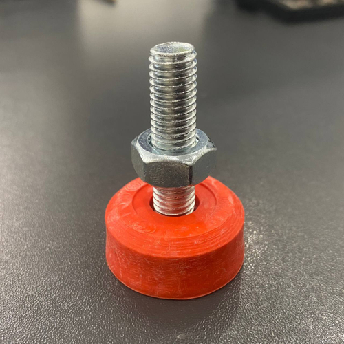 Ножка красная М10 круглая