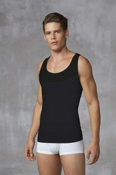 Мужская утягивающая майка +size Doreanse Shape (Размер: 5X) (Цвет: черный)