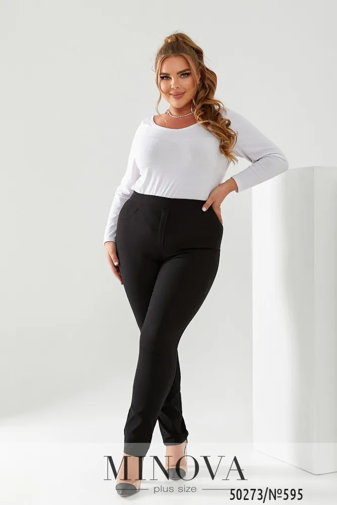 Брюки 595-черный Minova