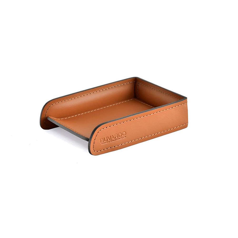 Лоток A6 горизонтальный из двухслойной кожи Cuoietto (TBCA6hor) 12