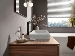 Смеситель для раковины Hansgrohe Vivenis 75042670 черный матовый