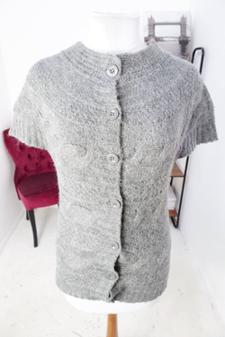 Кардиган Oodji шерстяной, визуально на 44 размер