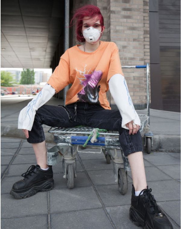 Лонгслив Страх - фото 4