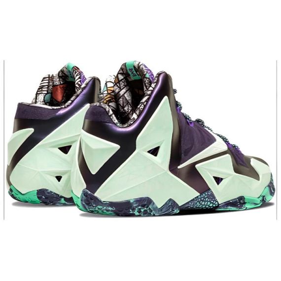 NIKE Lebron 11 Баскетбольные кроссовки MID Топ Мужские