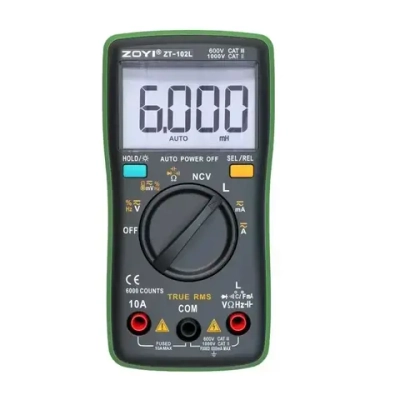 ZT-102L ZOYI автоматический мультиметр с индуктивностью и поиском проводки