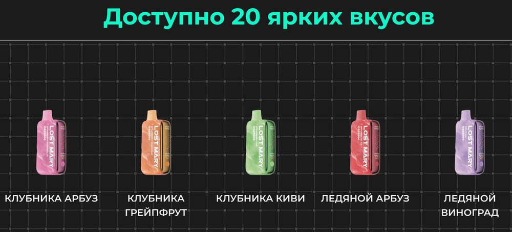 LOST MARY OS 25.000 затяжек