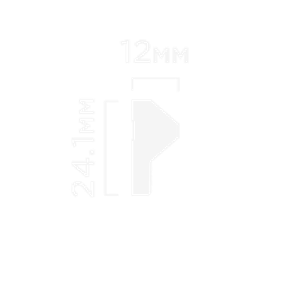 Финишный молдинг HiWood, 270x2,4 см