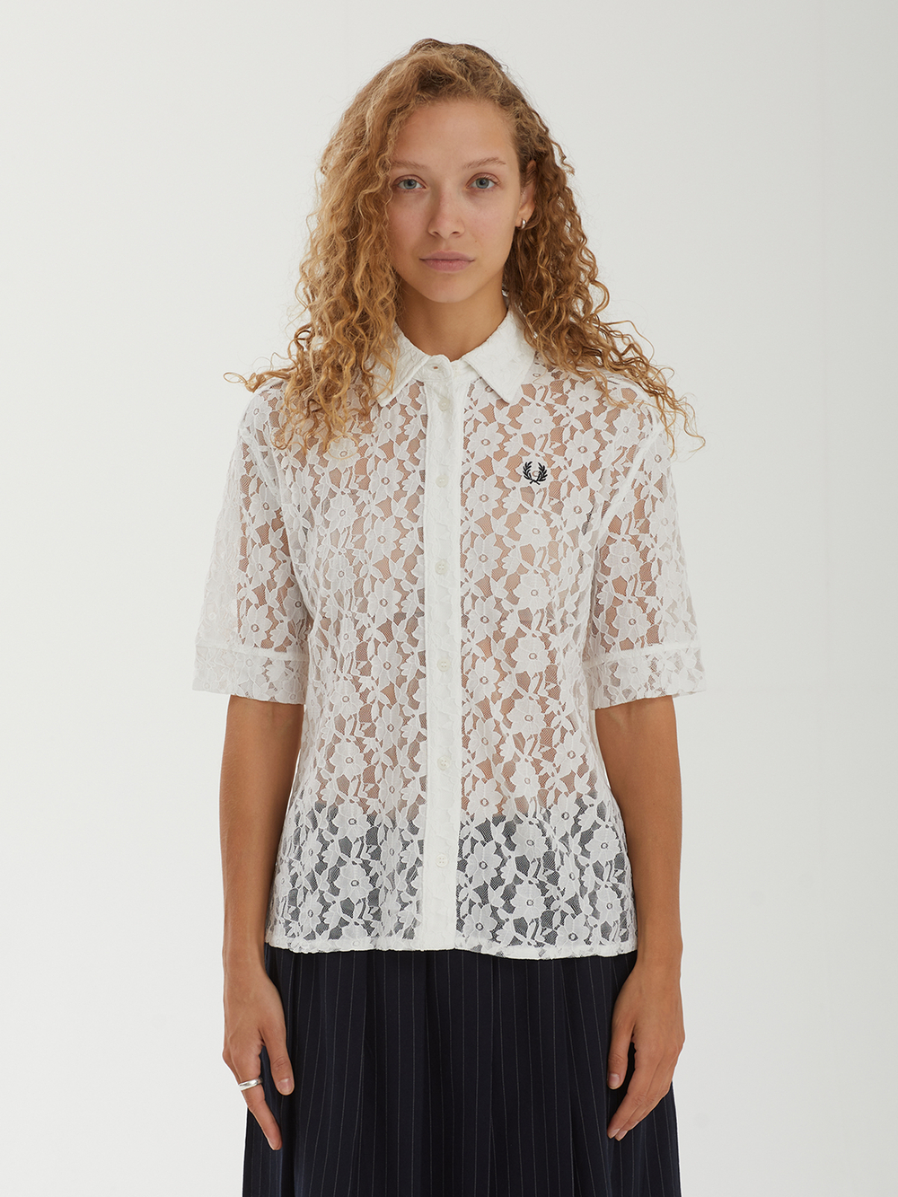 Женская Рубашка Lace