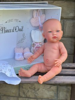 Кукла Реборн Nines 45см Rubi Girl виниловая (N0237)