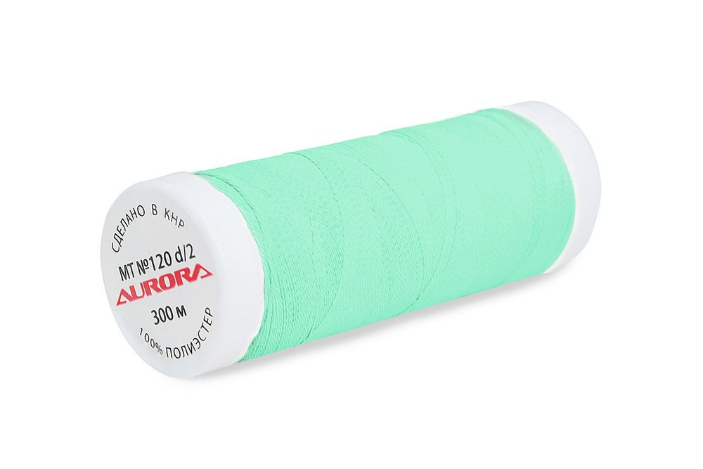 Нитки вышивальные матовые Aurora №120, 300 м, цв. MT2007, 5 катушек Нитки вышивальные матовые Aurora №120, 300 м, цв. MT2007, 5 катушек