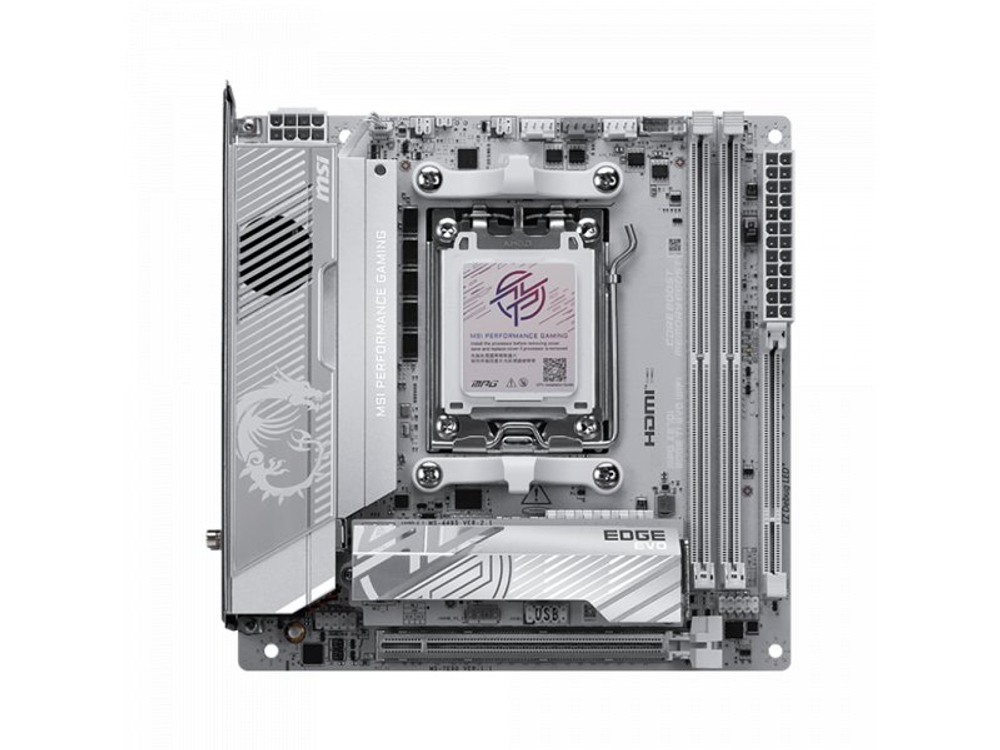 Материнская плата MSI Mpg X870i Edge Ti Evo Wifi, Socket AM5, AMD X870, mATX, RTL