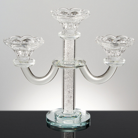 Канделябр хрусталь. с иск.жемчугом M-YW-62131