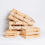 Набор деревянных подарочных декоративных коробок из 4х штук, набор ящиков для хранения из древесины кедра. PK38