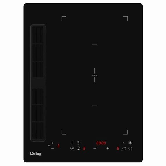 Варочная панель с интегрированной вытяжкой Korting HIBH 40980 NB