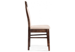 Стул деревянный Woodville Амиата бежевый, орех, ножки орех