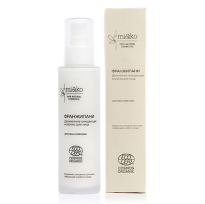 MI&KO деликатное очищающее молочко Франжипани, 100 мл