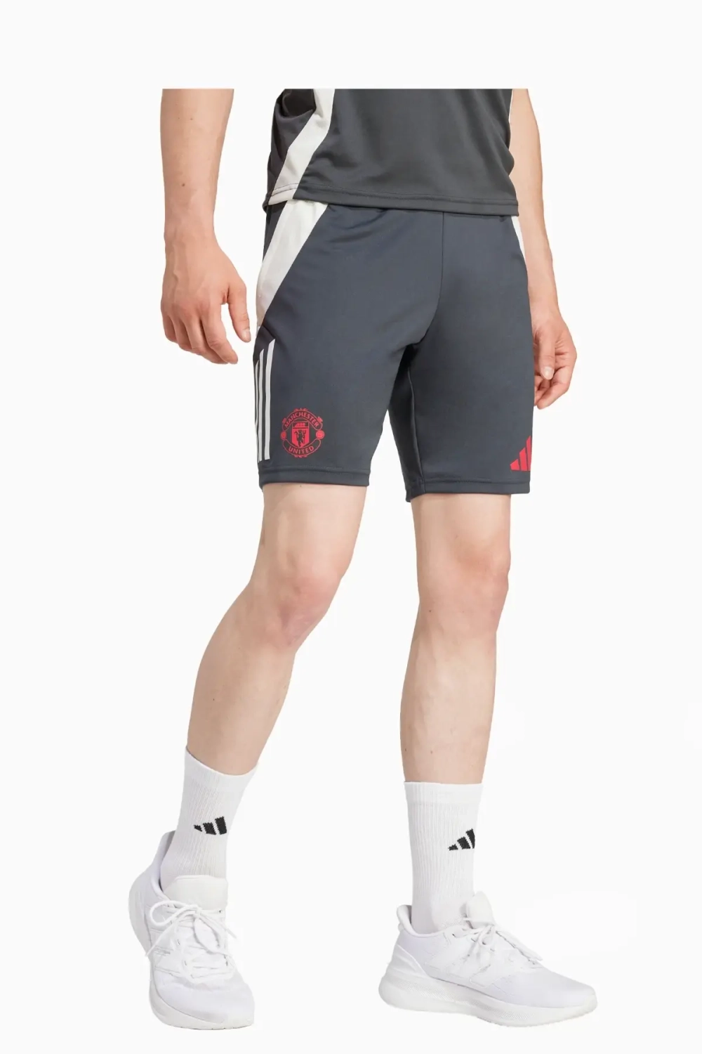 Шорты adidas Manchester United 24/25 Training - серый